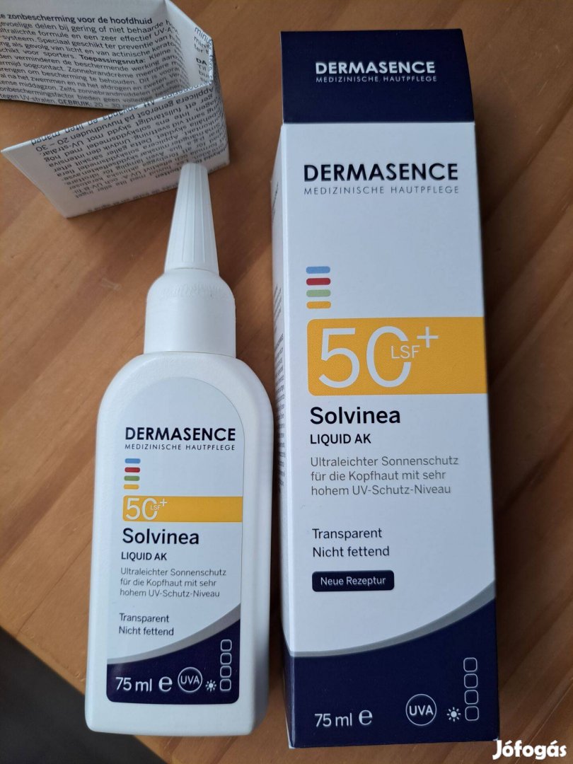 Dermasence Solvinea napvédő fejbőrre, Lsf 50+, 75 ml