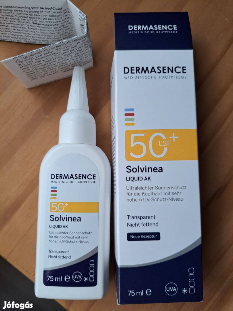 Dermasence Solvinea napvédő fejbőrre, Lsf 50+, 75ml