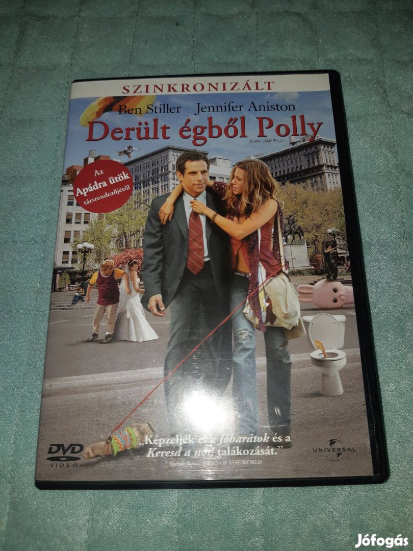 Derült égből Polly DVD Film Jennifer Aniston