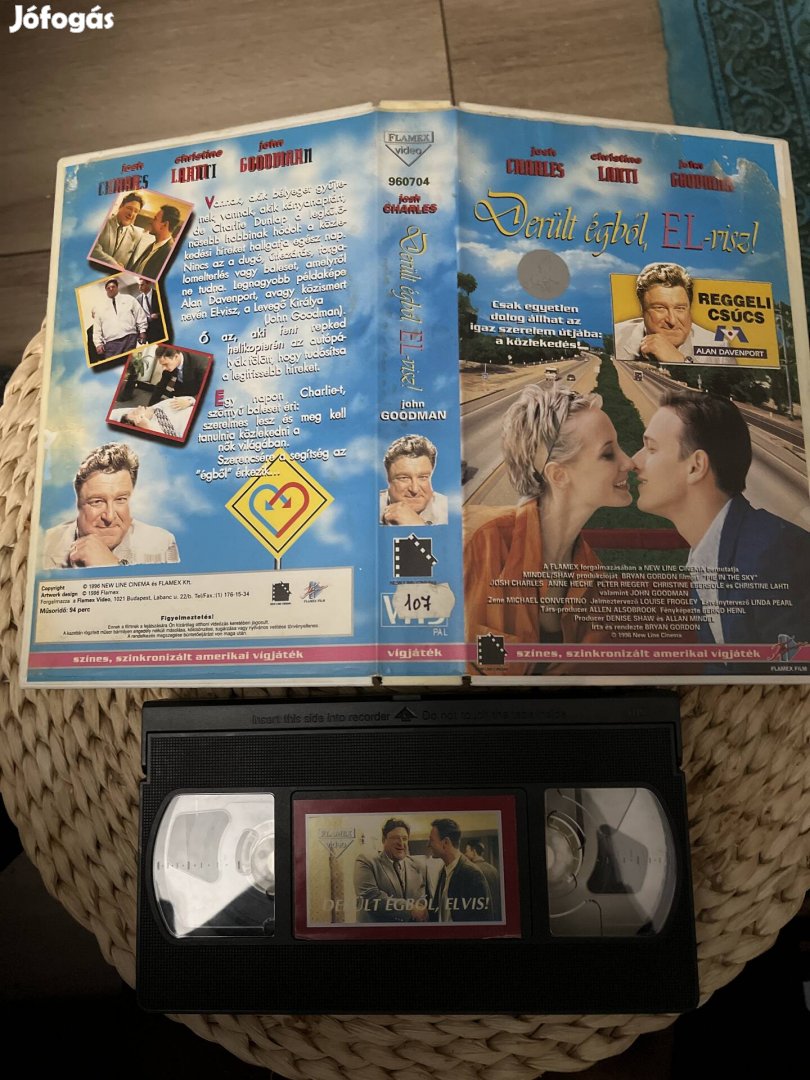 Derült égből elvisz vhs film