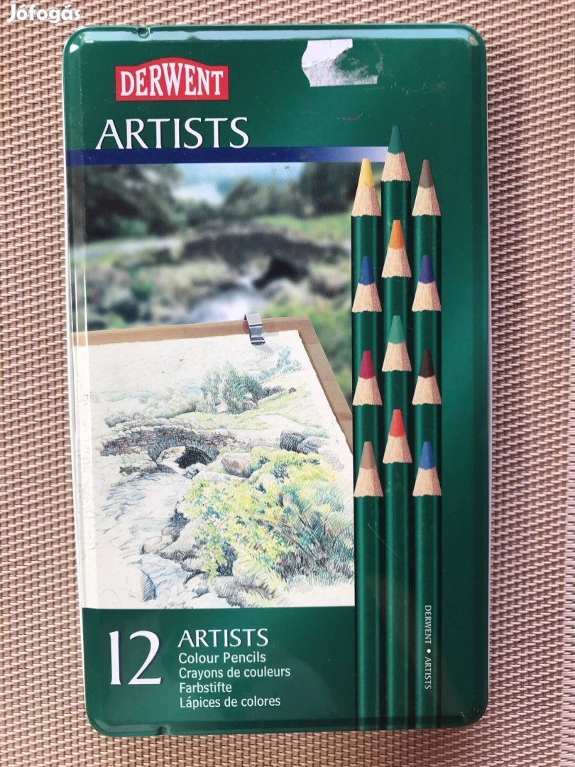 Derwent Artists 12 db-os színes