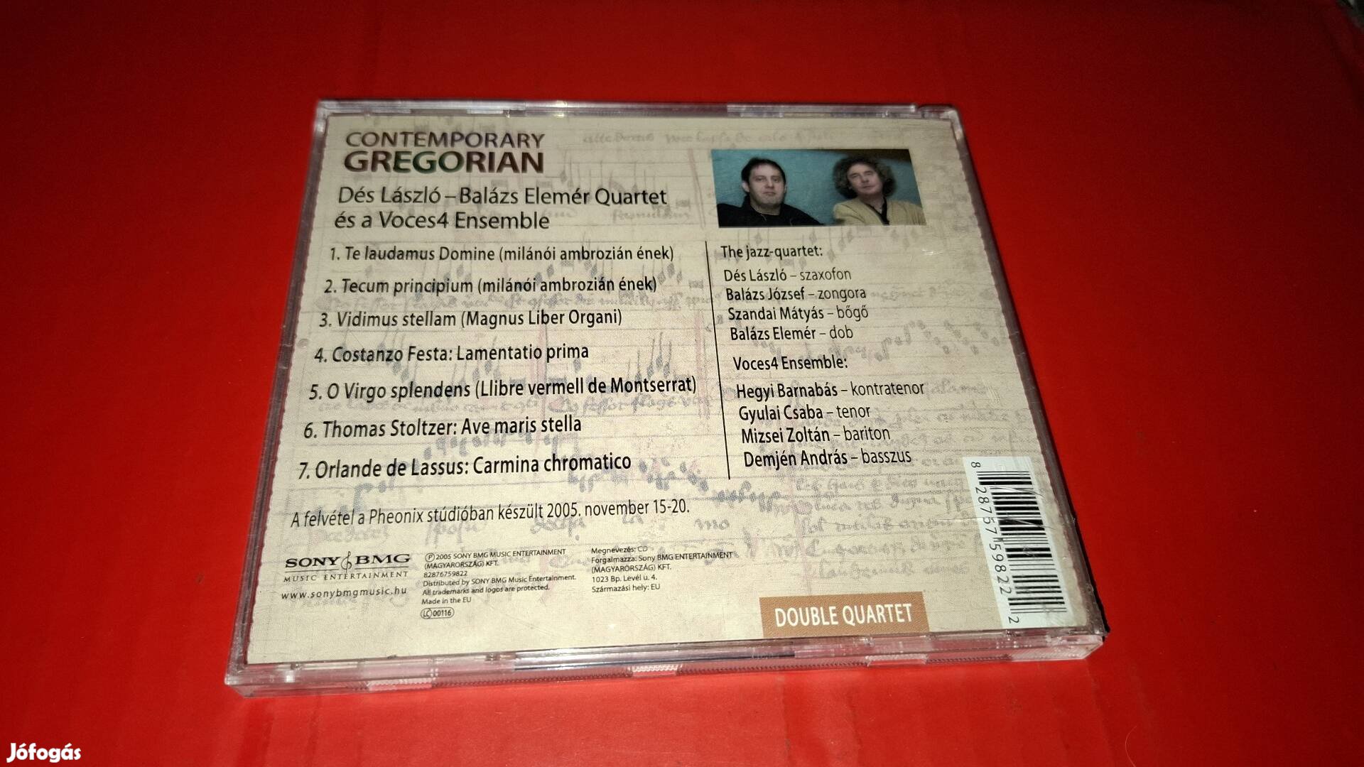 Dés László Balázs Elemér Contemporary Jazz Cd 2005