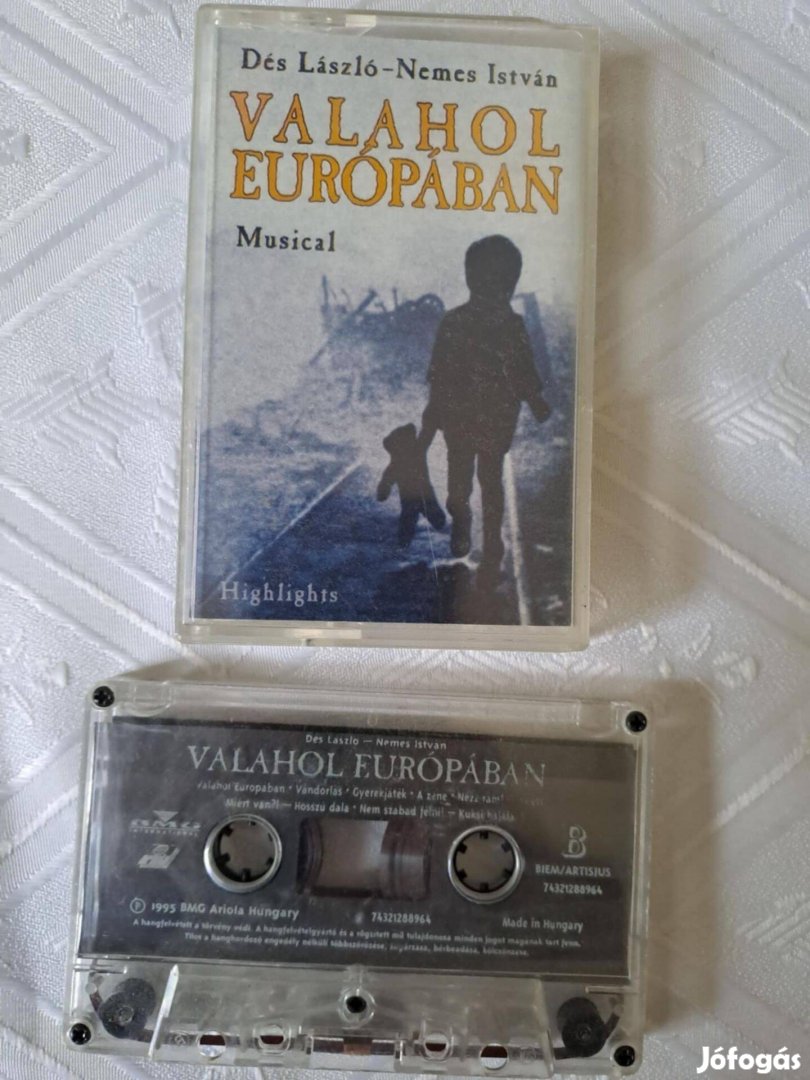 Dés László - Nemes István Valahol Európában kazetta