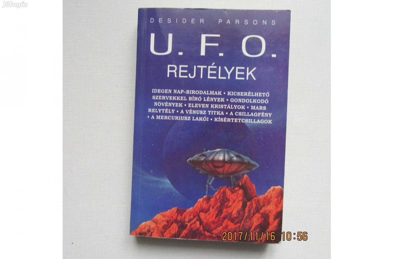 Desider Parsons U.F.O. rejtélyek