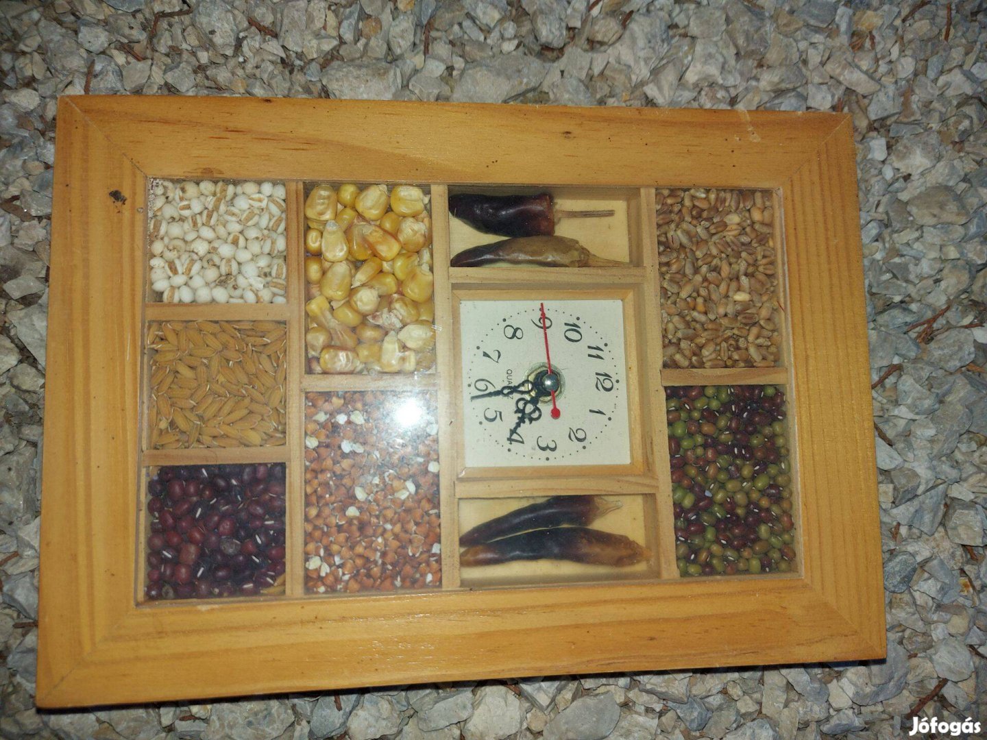 Design fali óra terményekkel 3500Ft Veszprém akár ingyen