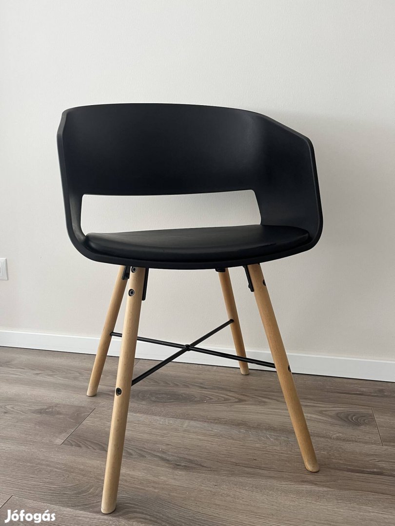 Design szék fekete