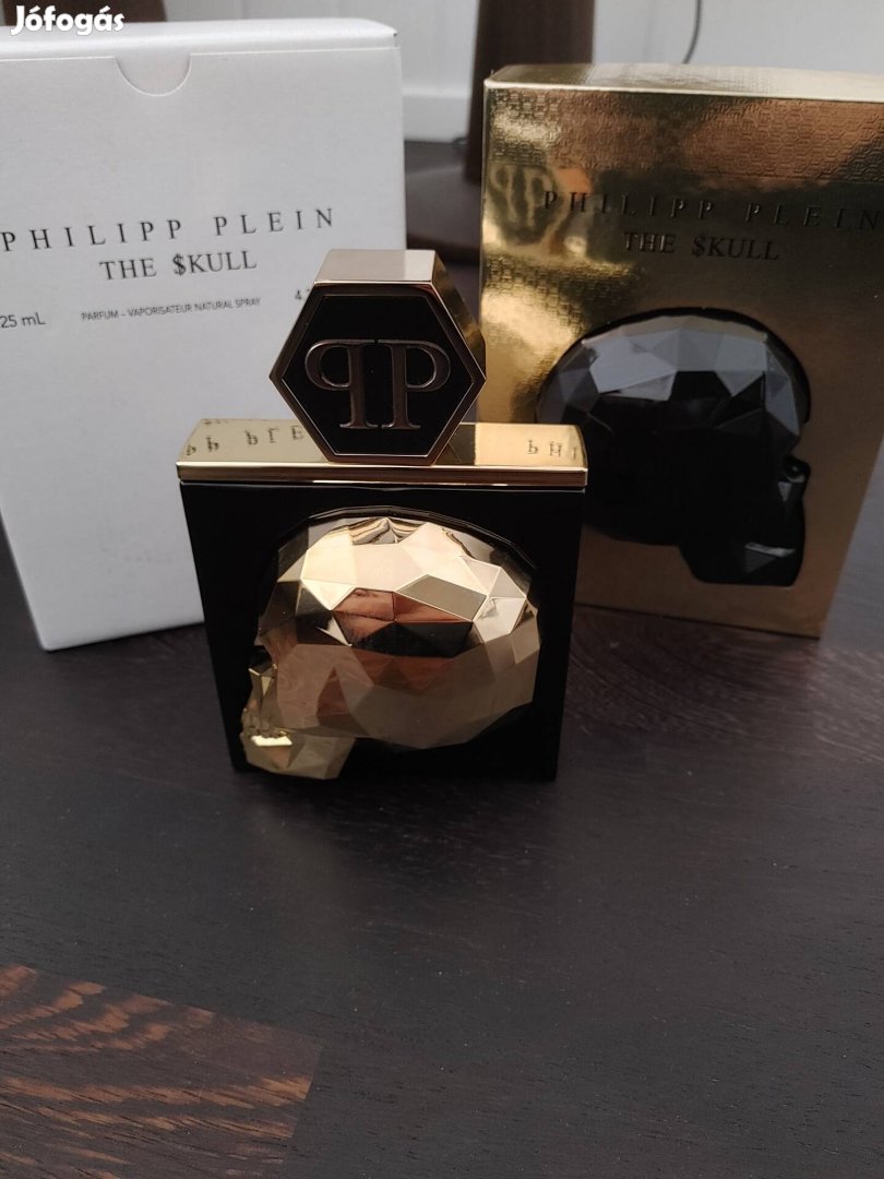 Designer Philipp Plein skull gold limitált kiadású parfüm 