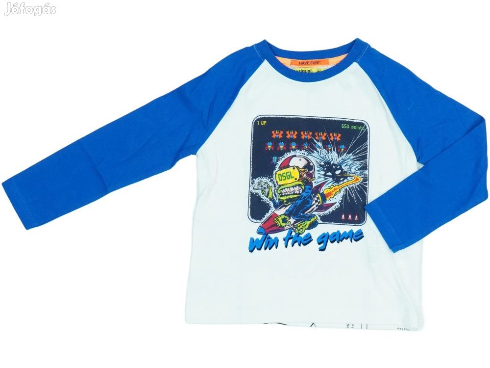 Desigual Új címkés Fiú Hosszú ujjú felső Méret 104