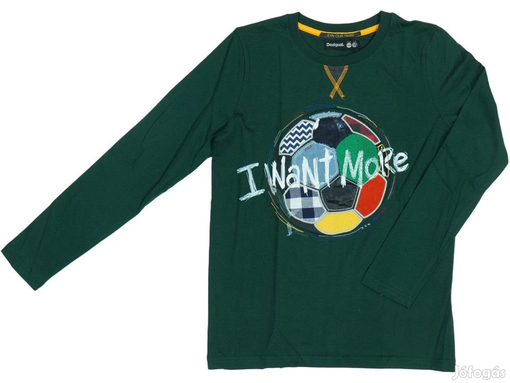 Desigual Új címkés Fiú Hosszú ujjú felső Méret 152