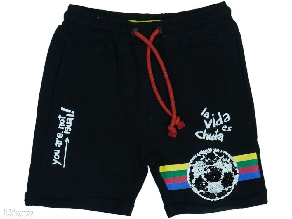 Desigual Új (címkés) Fiú Rövidnadrág (Méret: 104)