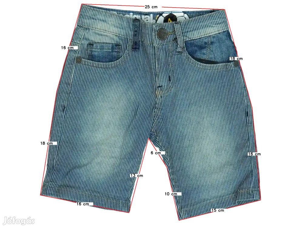 Desigual Új (címkés) Fiú Rövidnadrág (Méret: 104)