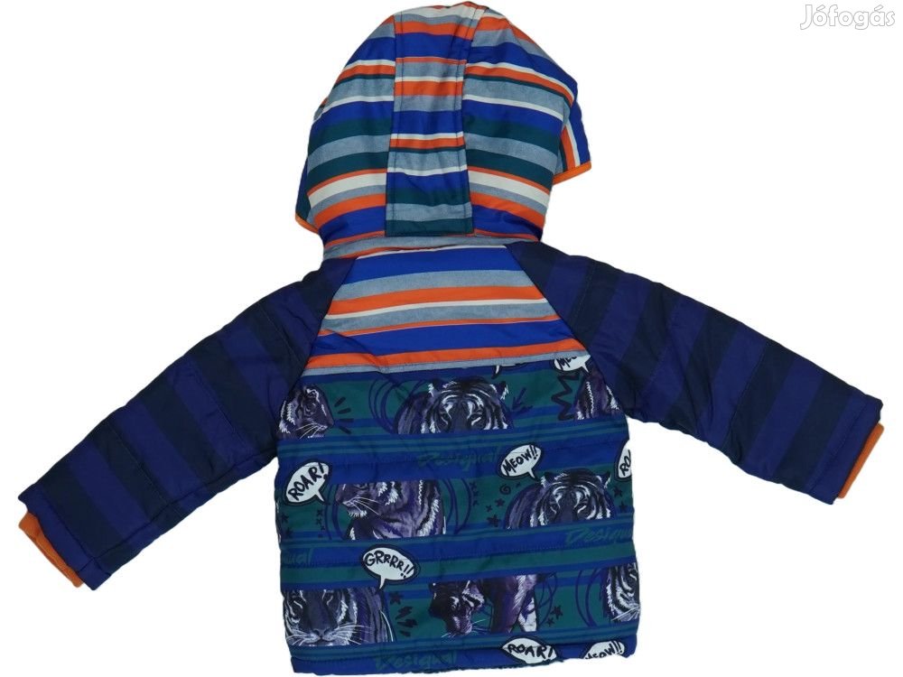 Desigual Új (címkés) Fiú Télikabát (Méret: 68)