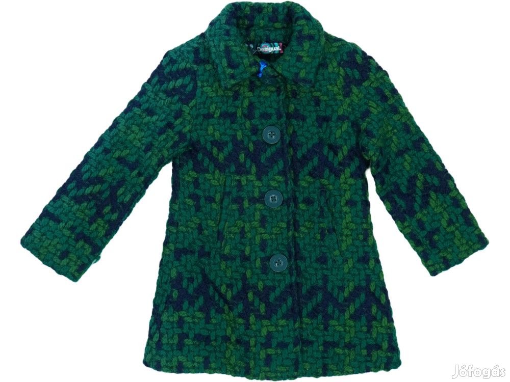 Desigual Új (címkés) Lány Átmeneti kabát (Méret: 104)