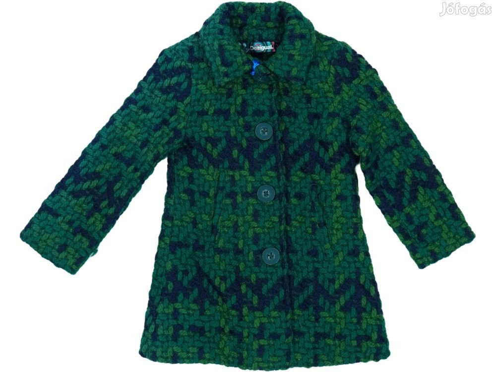 Desigual Új (címkés) Lány Átmeneti kabát (Méret: 104)