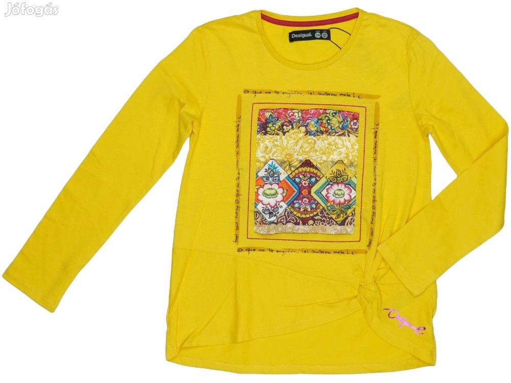 Desigual Új (címkés) Lány Hosszú ujjú felső (Méret: 128)
