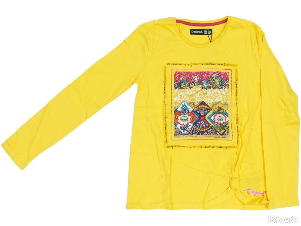 Desigual Új címkés Lány Hosszú ujjú felső Méret 140