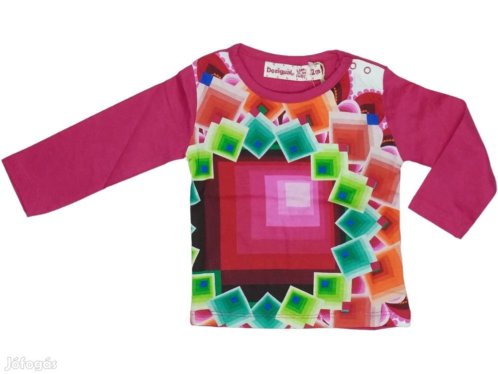 Desigual Új (címkés) Lány Hosszú ujjú felső (Méret: 80)