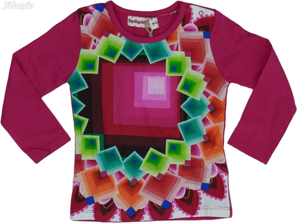 Desigual Új (címkés) Lány Hosszú ujjú felső (Méret: 92)