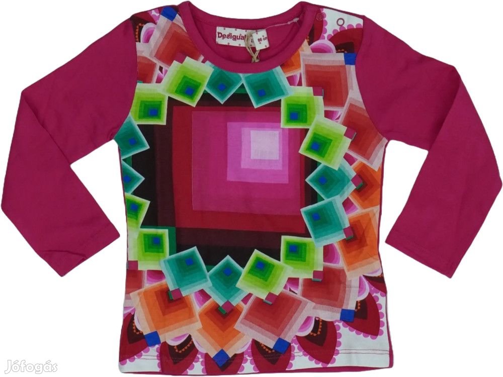 Desigual Új (címkés) Lány Hosszú ujjú felső (Méret: 92)