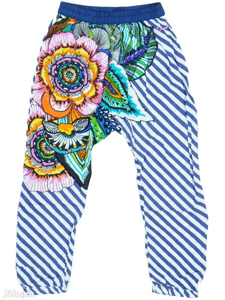 Desigual Új (címkés) Lány Hosszúnadrág (Méret: 128)