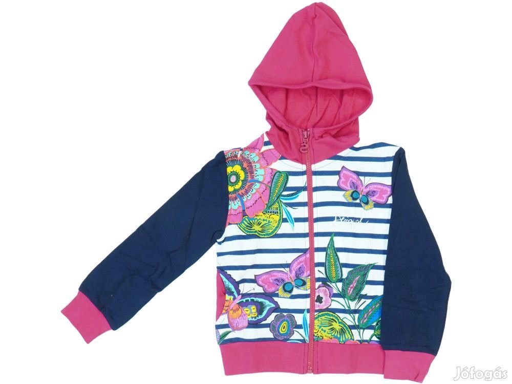 Desigual Új (címkés) Lány Kapucnis pulóver (Méret: 104)