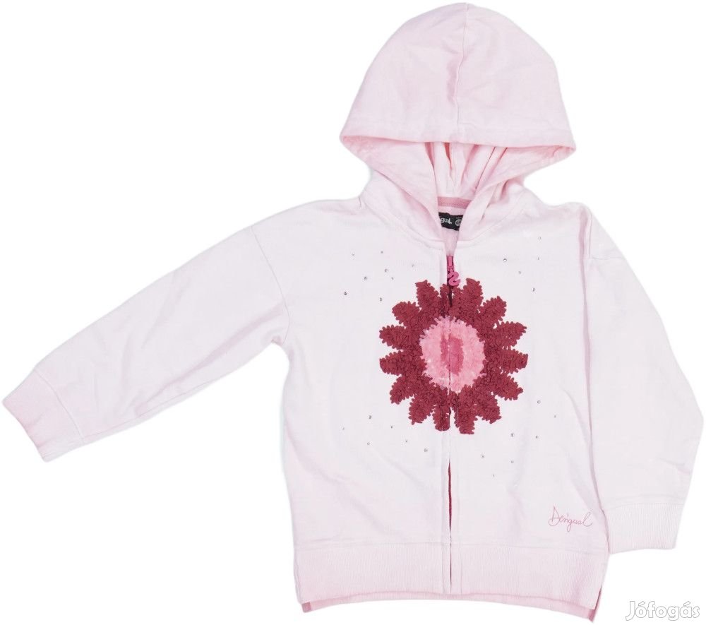 Desigual Új (címkés) Lány Kapucnis pulóver (Méret: 116)