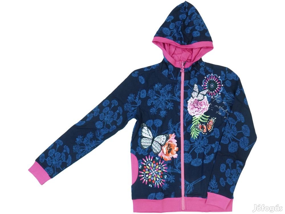 Desigual Új (címkés) Lány Kapucnis pulóver (Méret: 152)