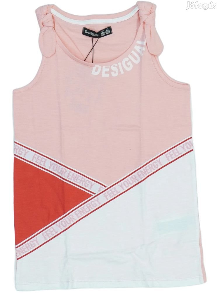 Desigual Új (címkés) Lány Lányka / Női ujjatlan póló / top (Méret: 152