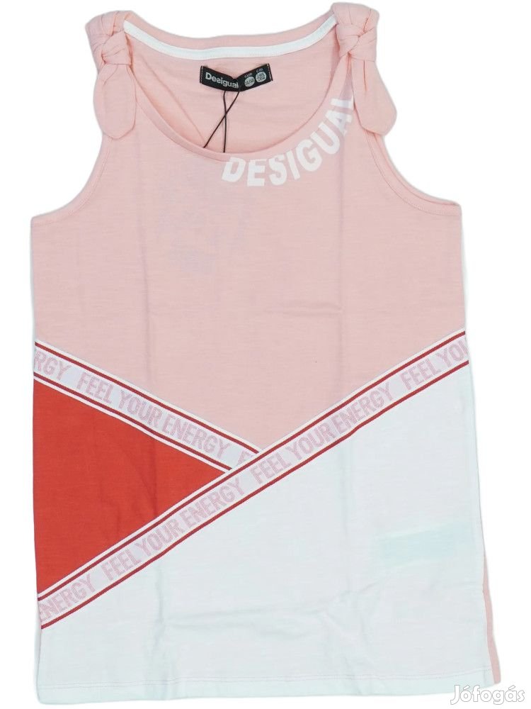 Desigual Új (címkés) Lány Lányka / Női ujjatlan póló / top (Méret: 152