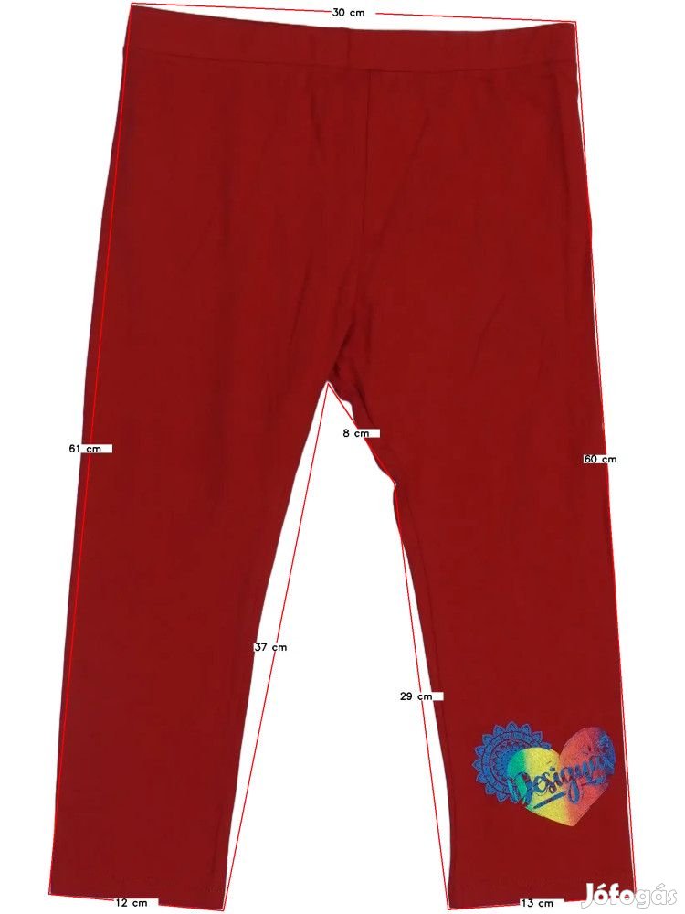 Desigual Új (címkés) Lány Leggings (Méret: 152)