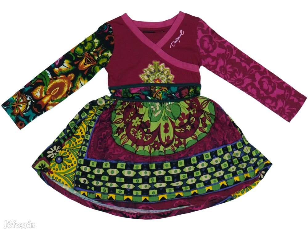 Desigual Új (címkés) Lány Ruha (Méret: 104)