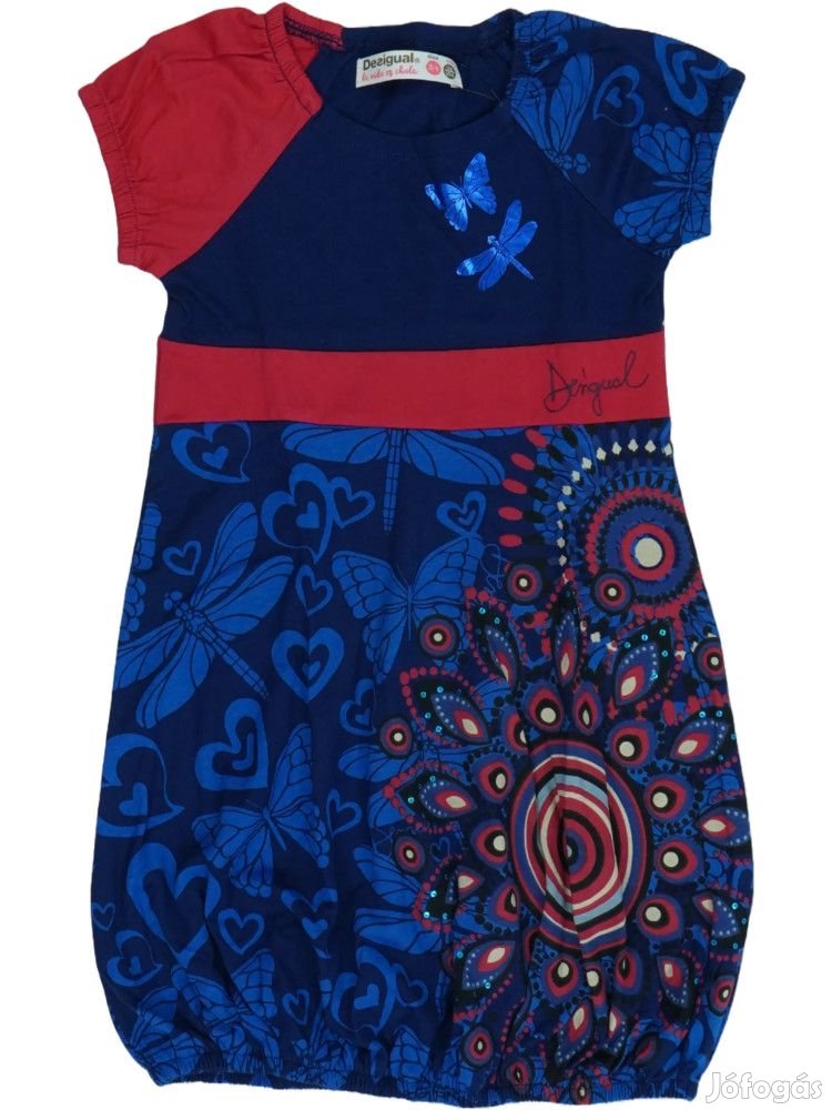 Desigual Új (címkés) Lány Ruha (Méret: 104)