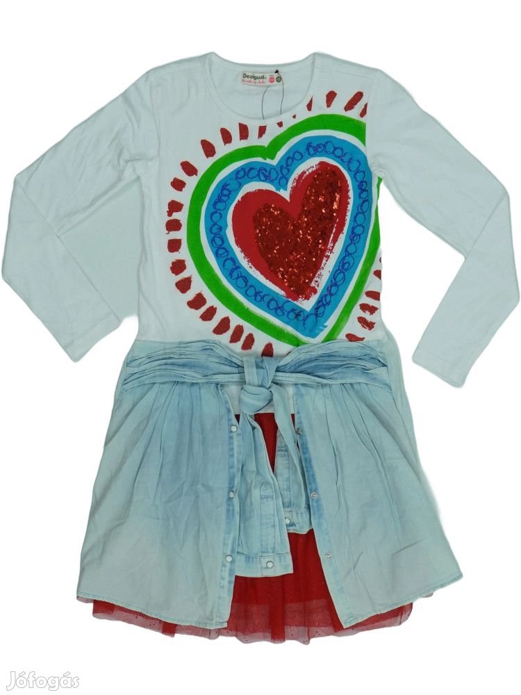Desigual Új (címkés) Lány Ruha (Méret: 104)