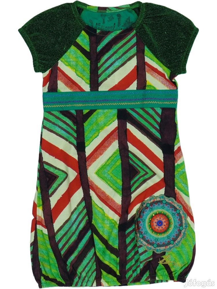 Desigual Új (címkés) Lány Ruha (Méret: 128)