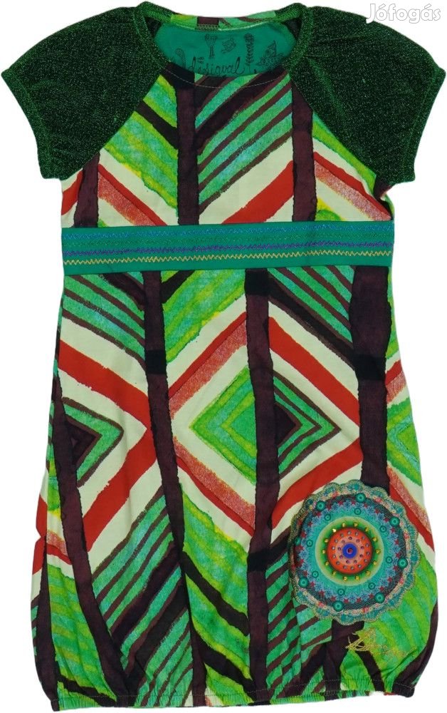 Desigual Új (címkés) Lány Ruha (Méret: 128)