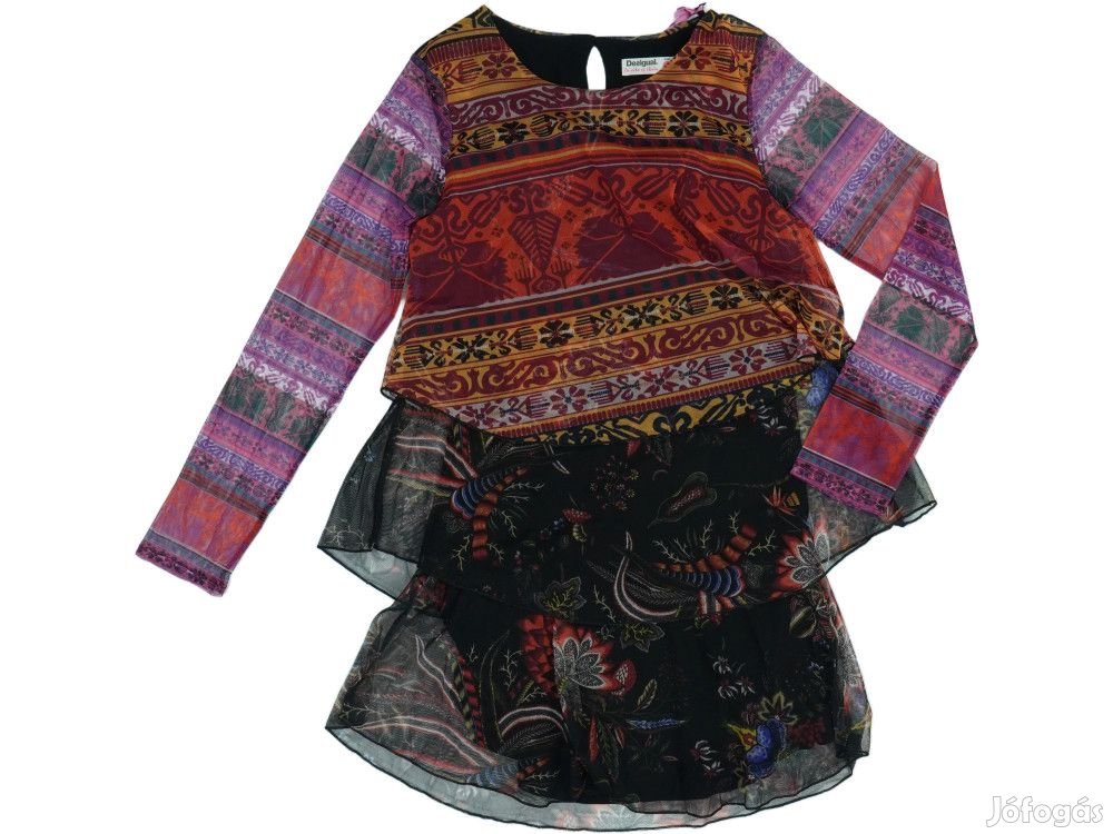 Desigual Új címkés Lány Ruha Méret 152