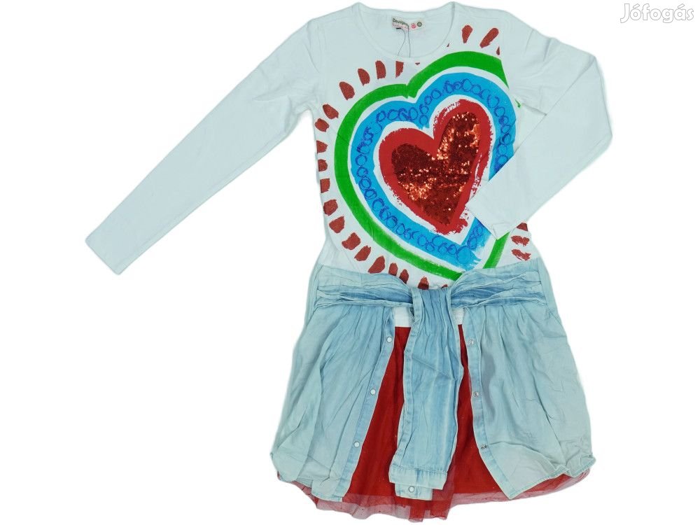 Desigual Új (címkés) Lány Ruha (Méret: 152)