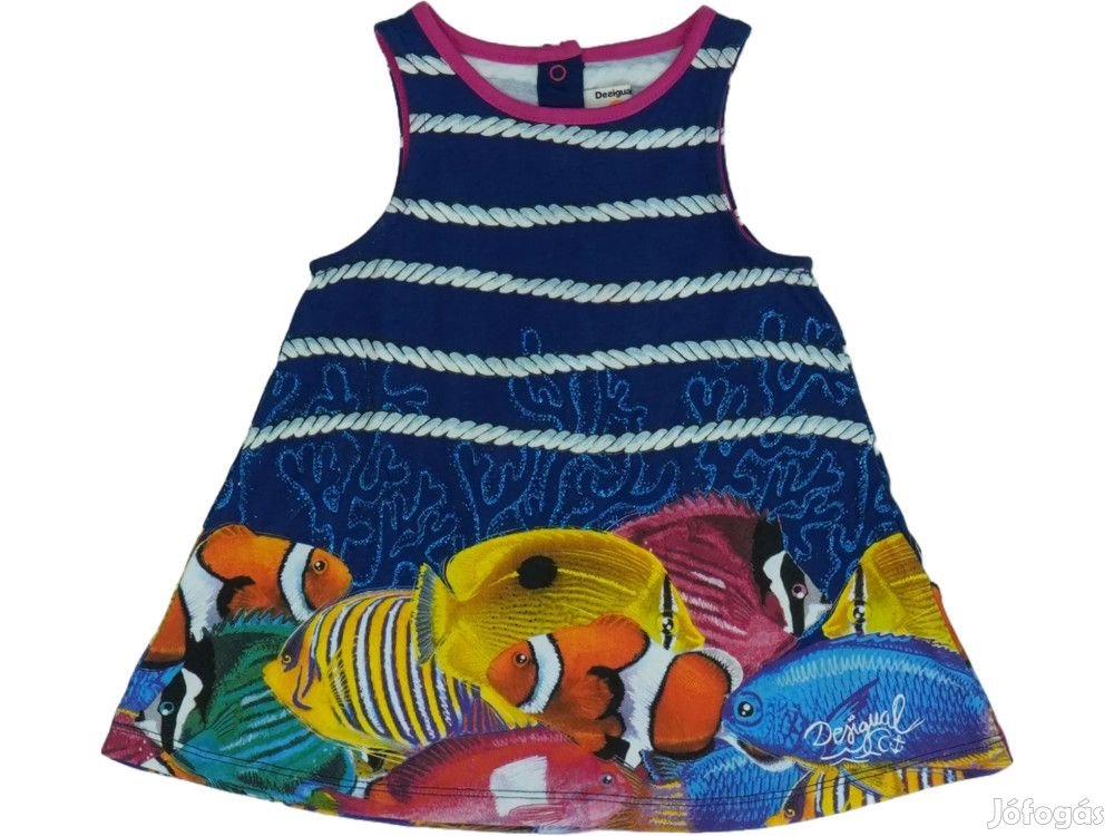 Desigual Új (címkés) Lány Ruha (Méret: 80)