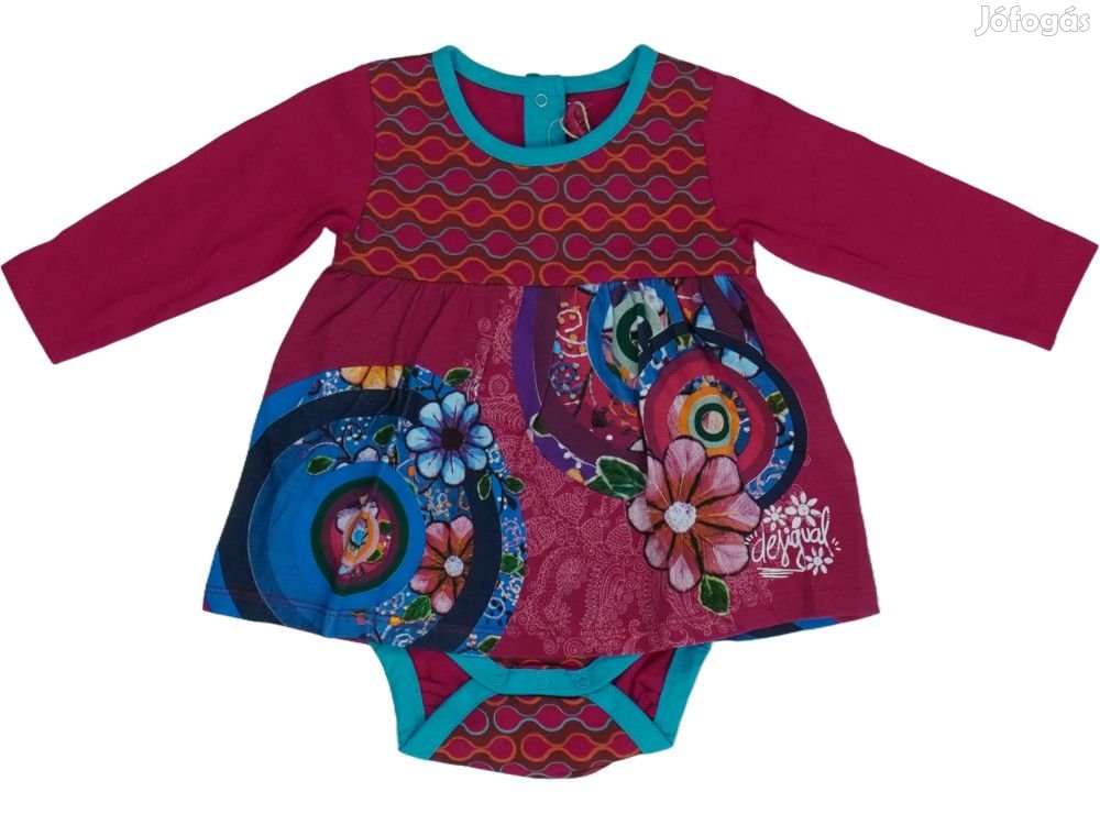 Desigual Új (címkés) Lány Ruha (Méret: 80)