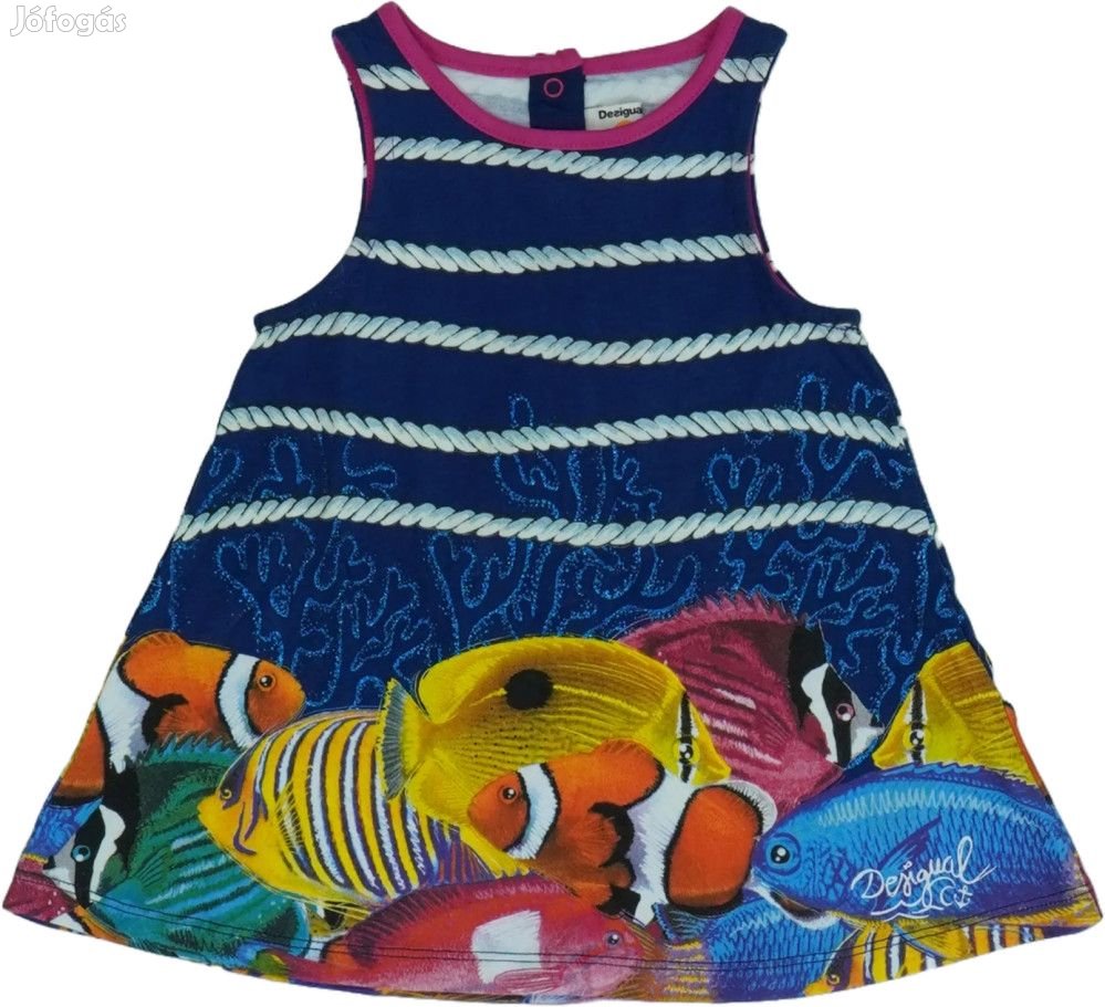 Desigual Új (címkés) Lány Ruha (Méret: 80)