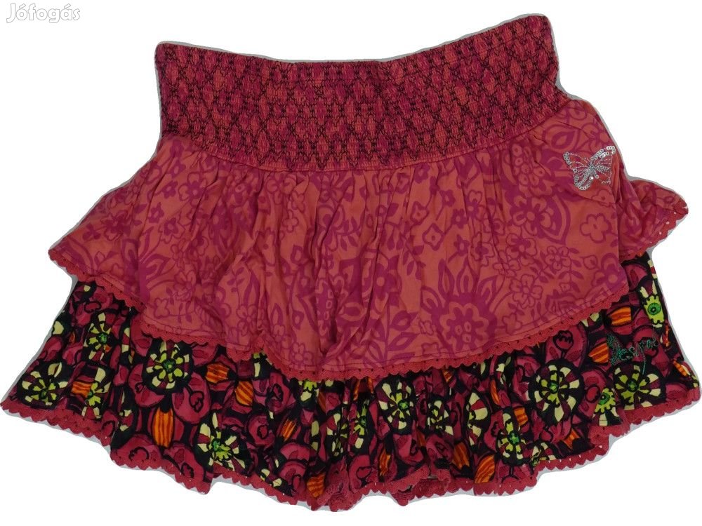 Desigual Új (címkés) Lány Szoknya (Méret: 152)