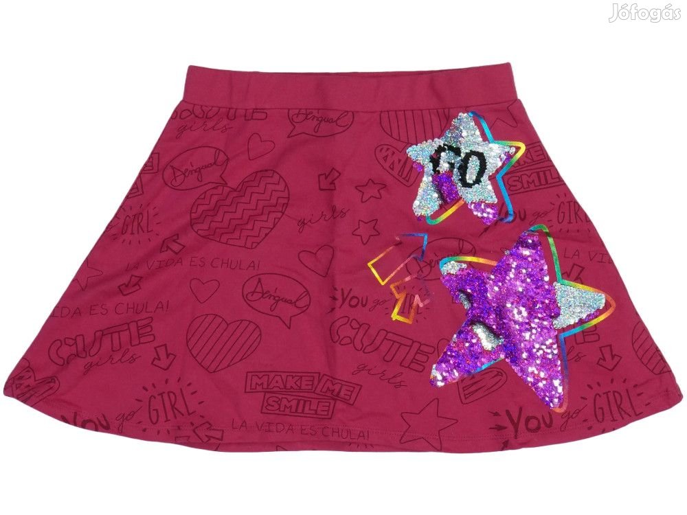 Desigual Új címkés Lány Szoknya Méret 152