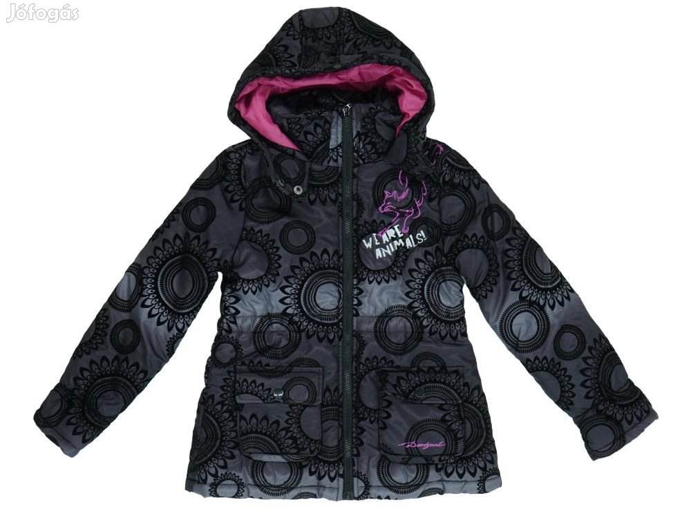 Desigual Új (címkés) Lány Télikabát (Méret: 128)
