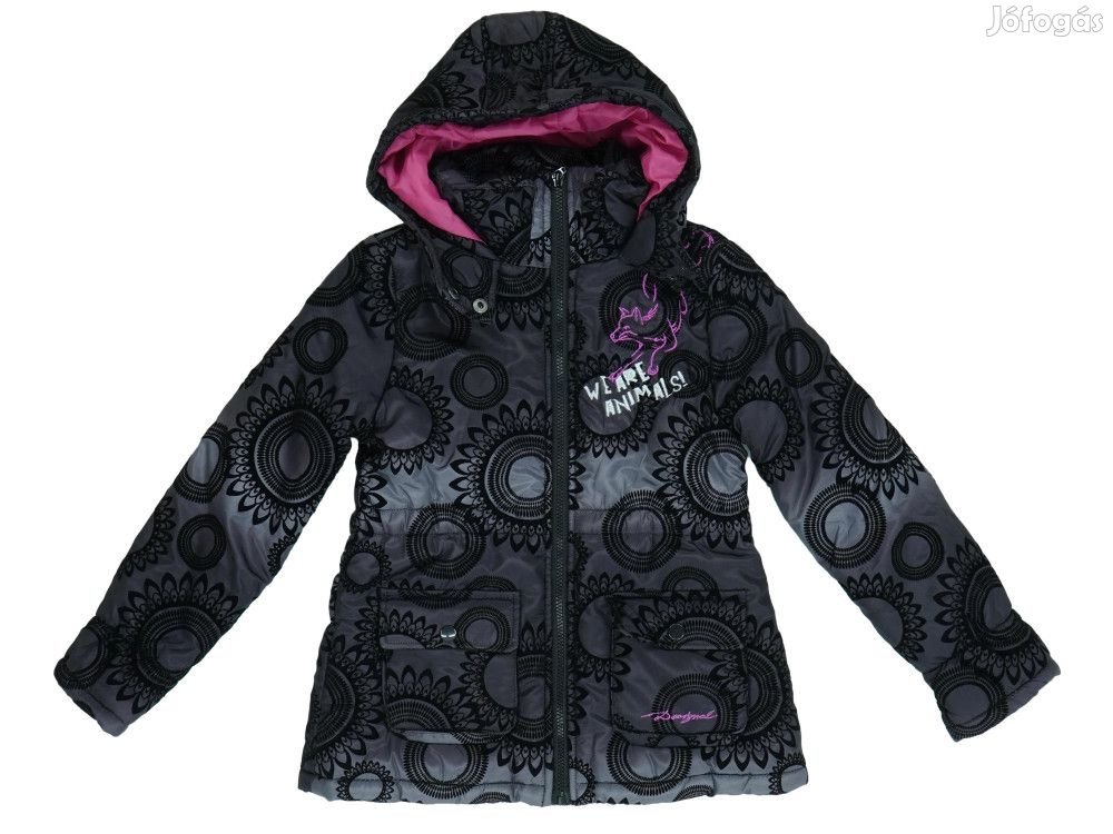 Desigual Új (címkés) Lány Télikabát (Méret: 128)