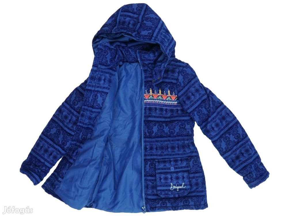 Desigual Új (címkés) Lány Télikabát (Méret: 152)