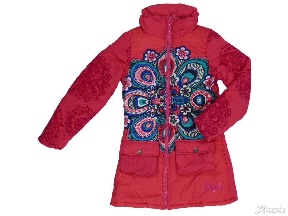 Desigual Új (címkés) Lány Télikabát (Méret: 164)