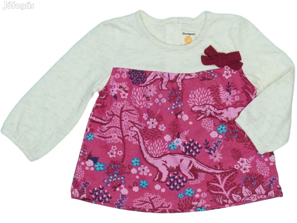 Desigual Új (címkés) Lány Tunika (Méret: 74)