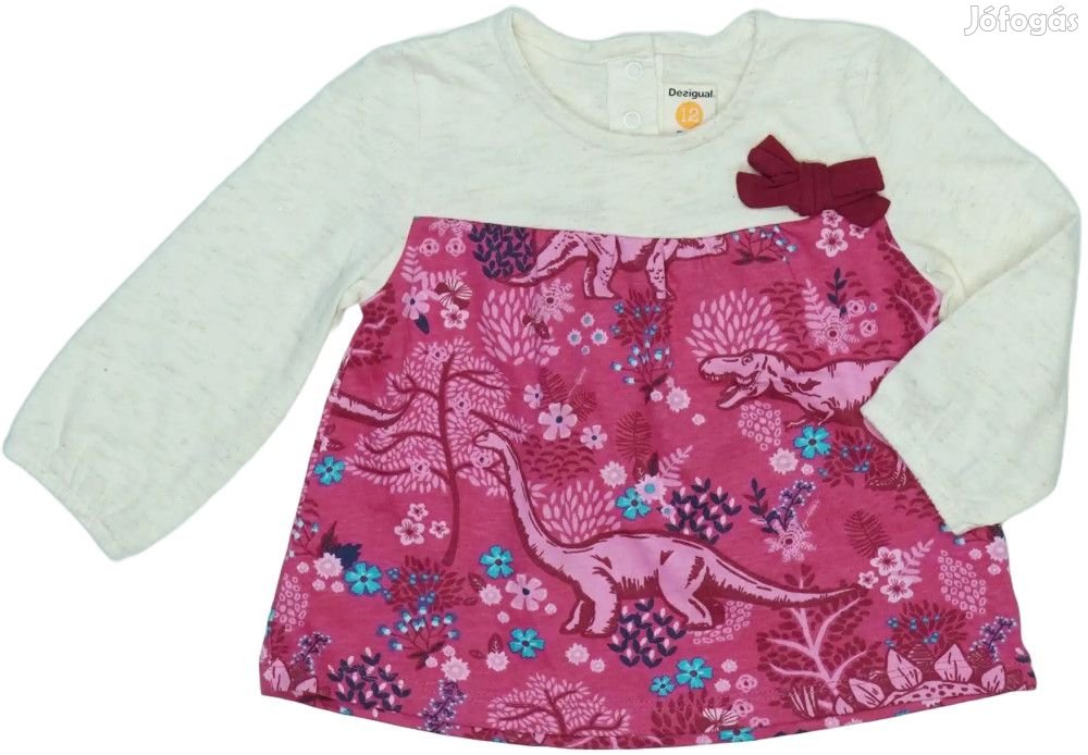 Desigual Új (címkés) Lány Tunika (Méret: 74)
