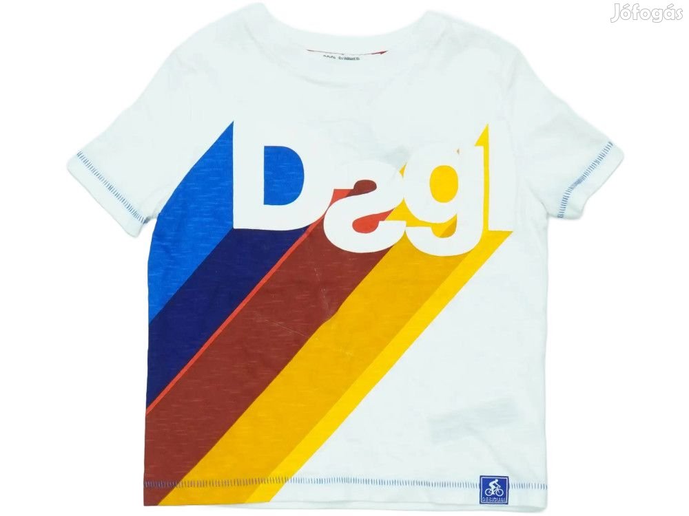 Desigual Új (hibás) Fiú Póló (Méret: 104)