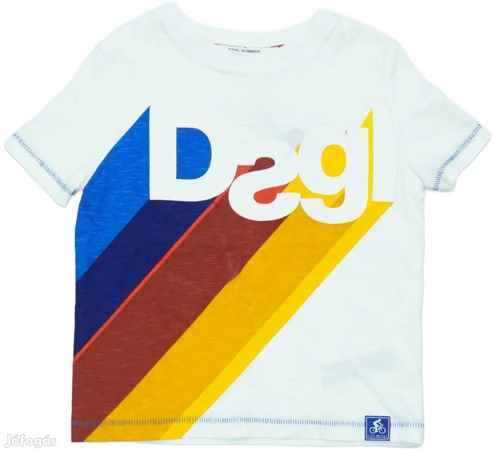 Desigual Új (hibás) Fiú Póló (Méret: 104)